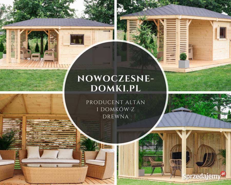 Domek narzędziowy z altaną San Marco z możliwym