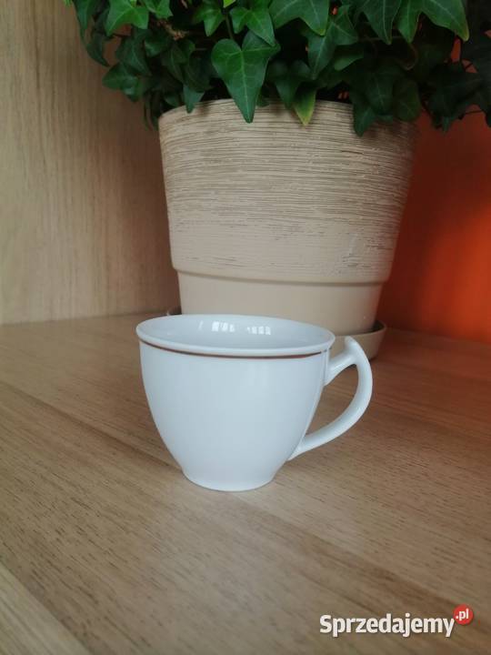 Porcelanowy komplet do kawy imbryk waza