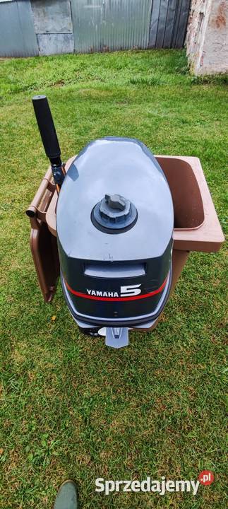 Silnik zaburtowy Yamaha 5 HP spalinowy łódka warmińsko-mazurskie Olsztyn sprzedam