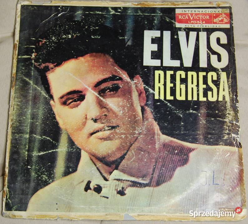 Płyta winylowa ELVIS PRESLEY Regresa Made in Warszawa