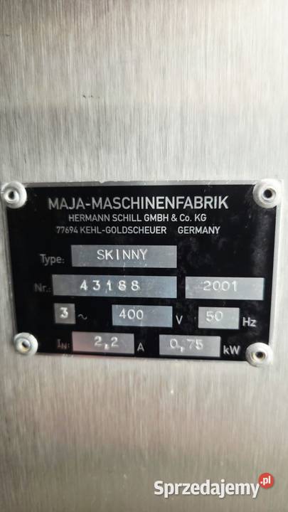 MAJA SKINNY Skórowaczka automatyczna