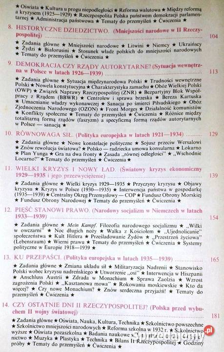 Historia 1918 1939 Andrzej Leszek Szcześniak sprzedam