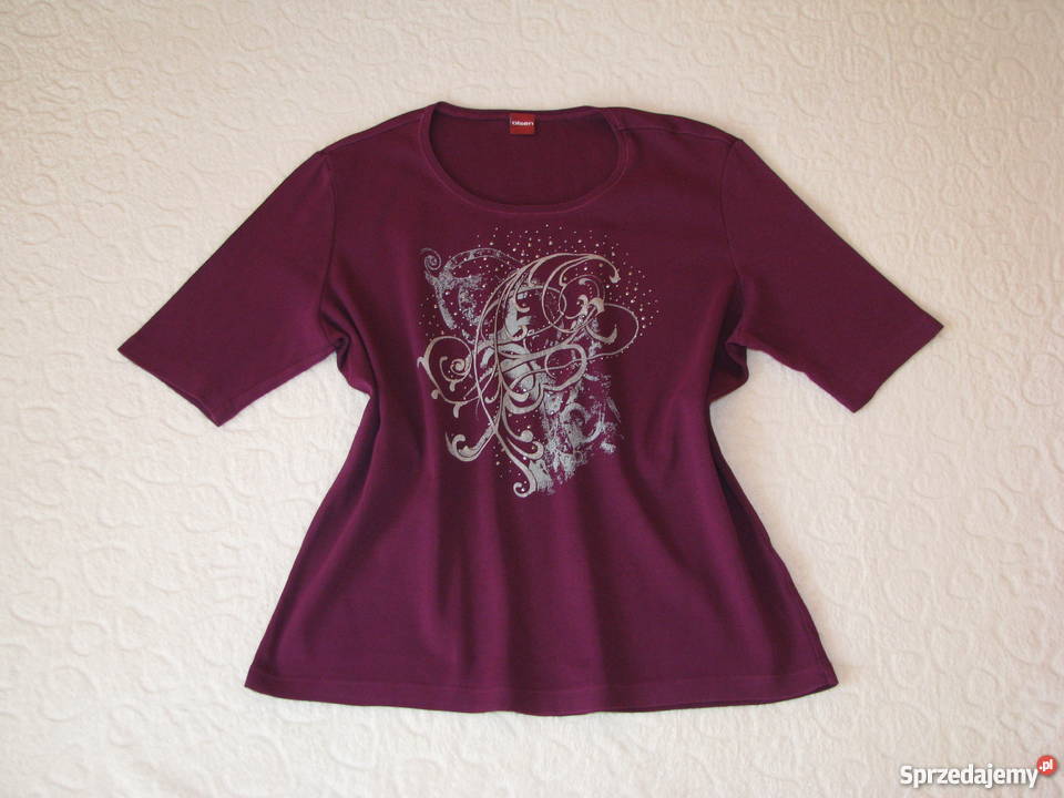 Koszulka OLSEN ze zdobieniami bluzka Tshirt LXL opolskie Krapkowice