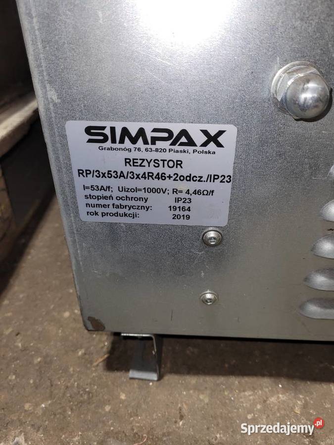 Rezystor Simpax RP3x 53A3x4R46 Orle