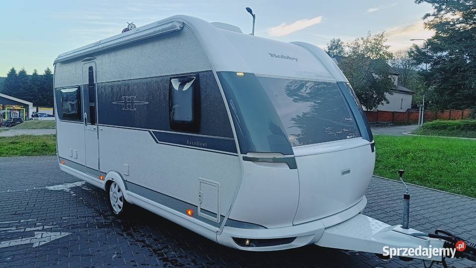 przyczepa kempingowa HOBBY PERFECT KLIMA Międzybrodzie Bialskie