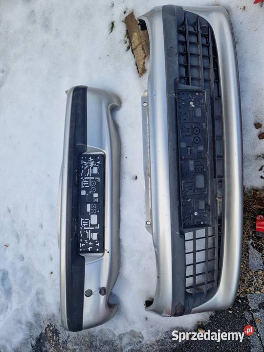 Komplet zderzaków do Seicento srebrne Mokrzyska