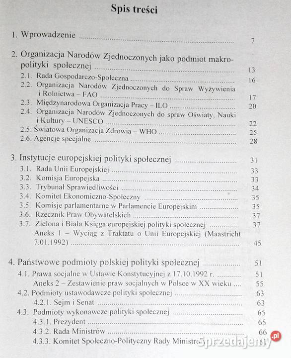 Instytucje polityki społecznej Julian Auleytner Chełm sprzedam