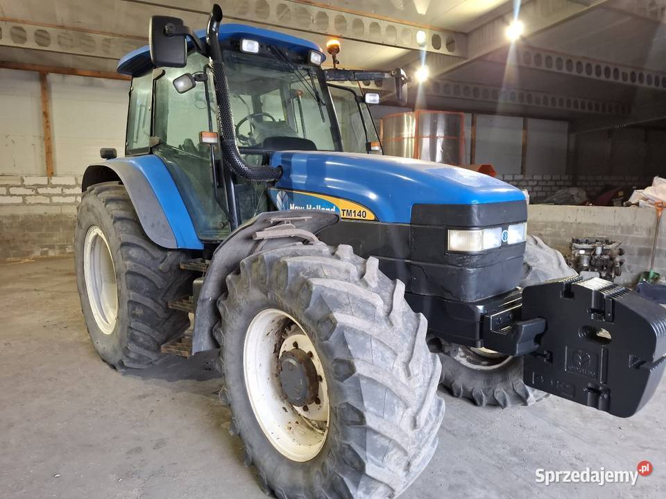 holland tm 140 New Holland pomorskie Starogard Gdański