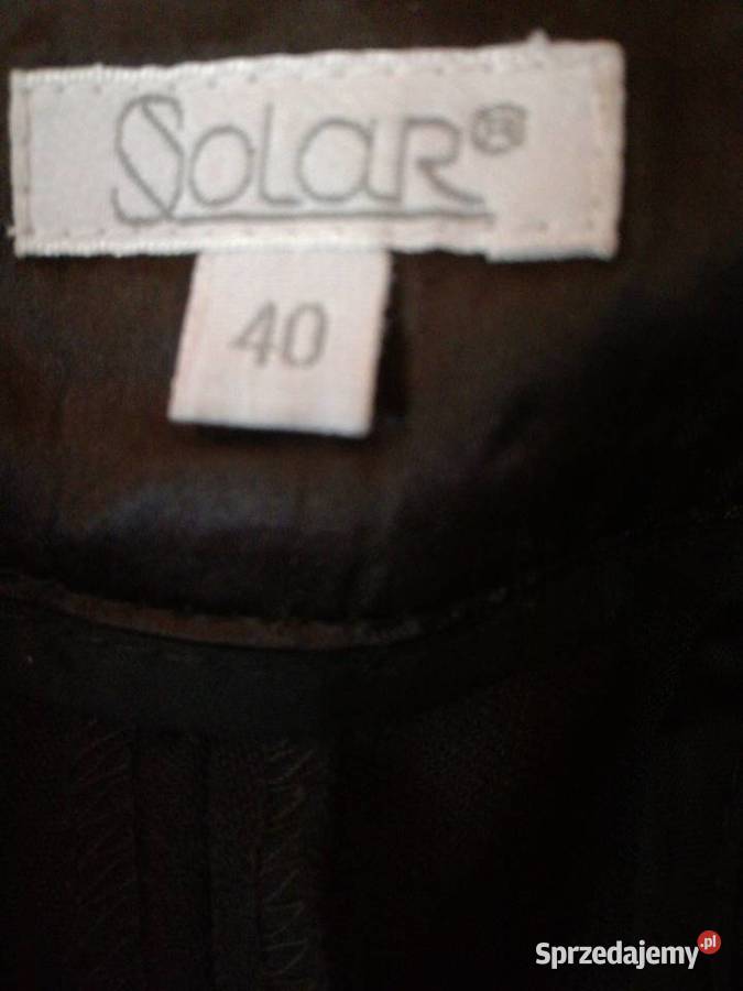 Spodnie damskie z szerokimi nogawkami Solar Lublin