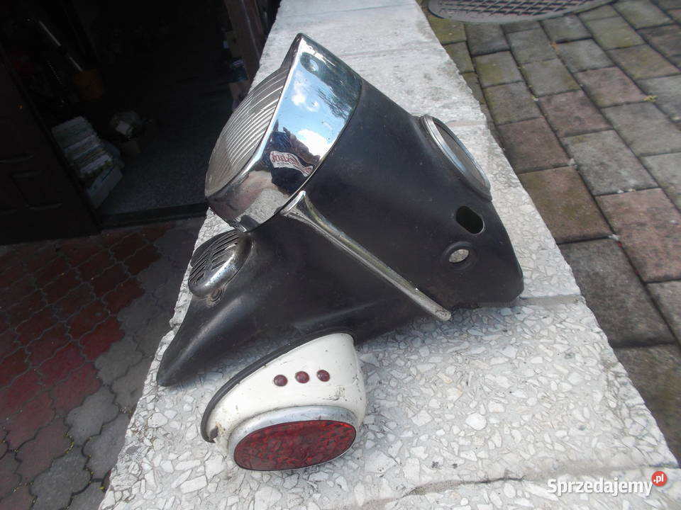 komar export lampa przednia tylna przełącznik Ziębice