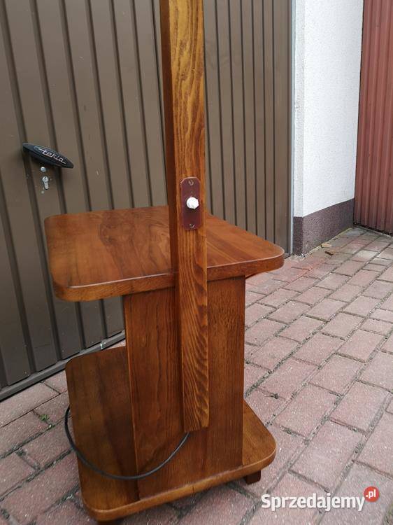 Lampa Podłogowa Ze Stolikiem Art Deco Stojąca Swarzędz