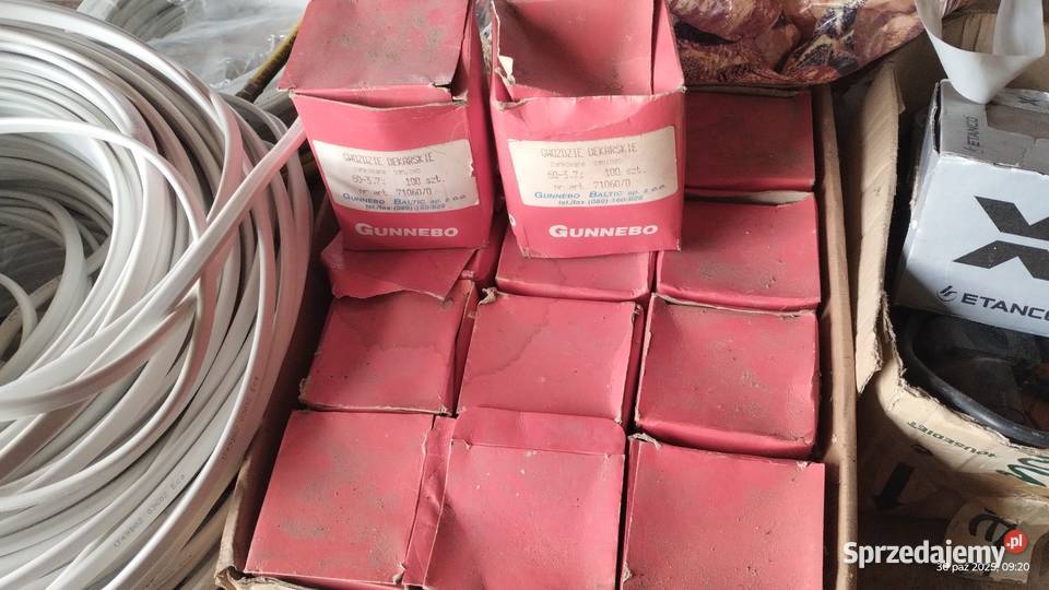 Gwoździe dekarskie Gunebo 60x7 wkręty do blachy