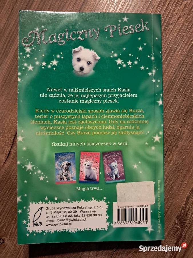 książka magiczny piesek Sue Bentley stan sprzedam