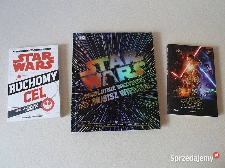 NOWY Zestaw 3 książek STAR WARS wi Rzeszów sprzedam