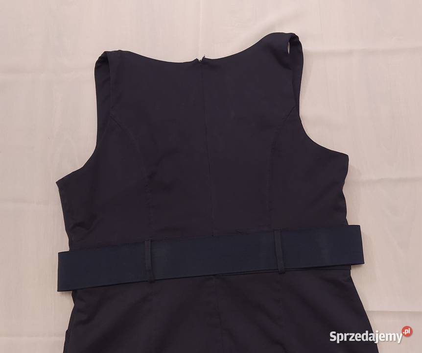 Sukienka damska z paskiem NOIX FASHION rozmiar niebieski Hajnówka