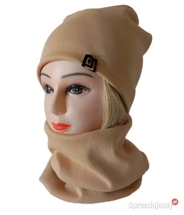 Komplety czapka z kominem na jesień zimę i Wrocław