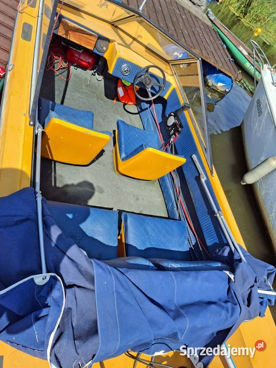 Łódka motorówka fotele sterociąg laminat Pułtusk