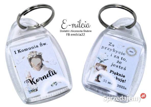 Breloczki ze zdjęciem dziecka jako podziękowania Zielona Góra