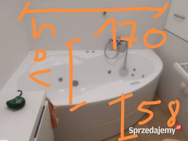 Wanna z hydromasażem POOLSPA MISTRAL mało Piastów