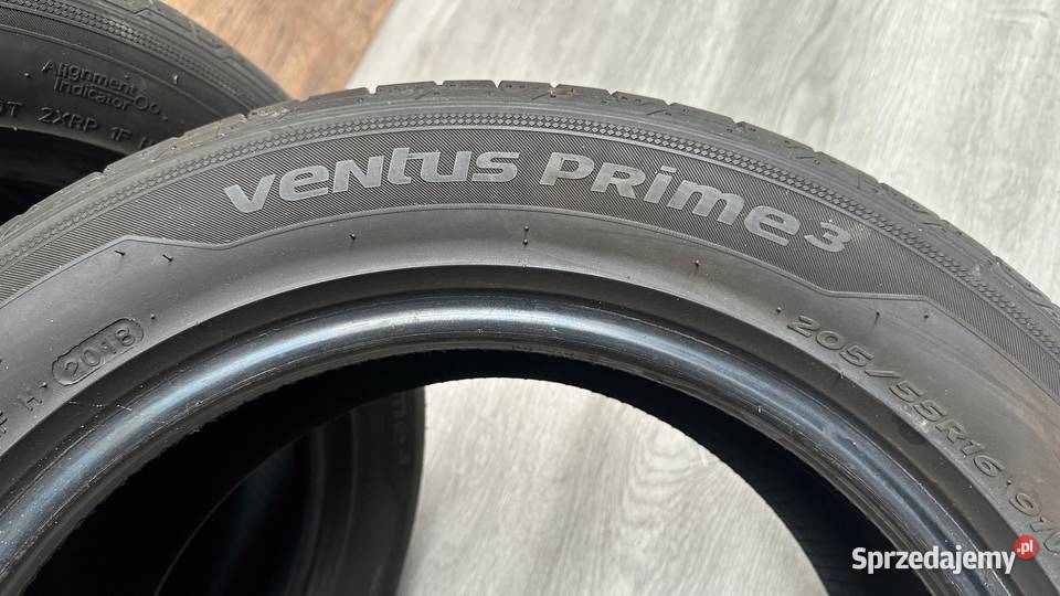 4 Opona letnia Hankook Ventus Prime3 20555R16 lubuskie Gorzów Wielkopolski