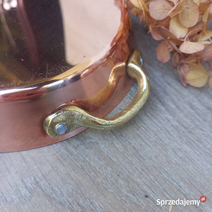 Miedziana patelnia do serwowania średnica 15 Warszawa