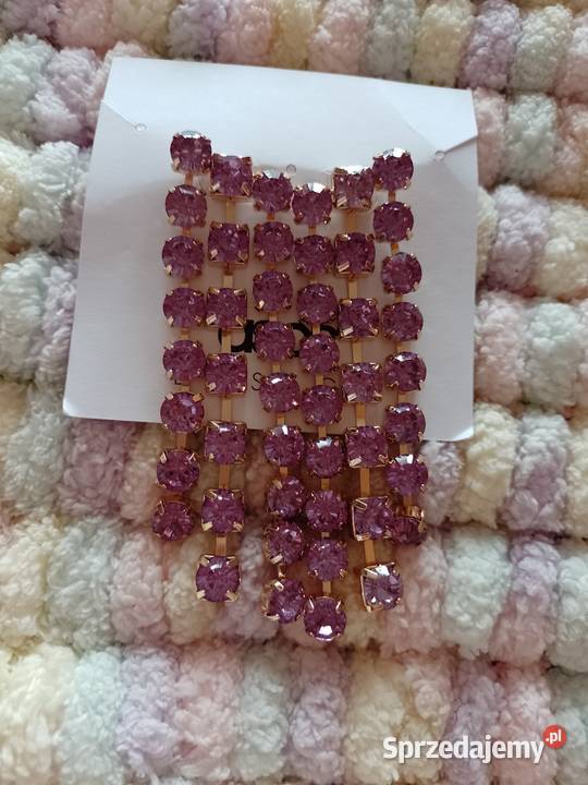 ASOS Długie Bogato zdobione kolczyki wieczorowe małopolskie Kraków