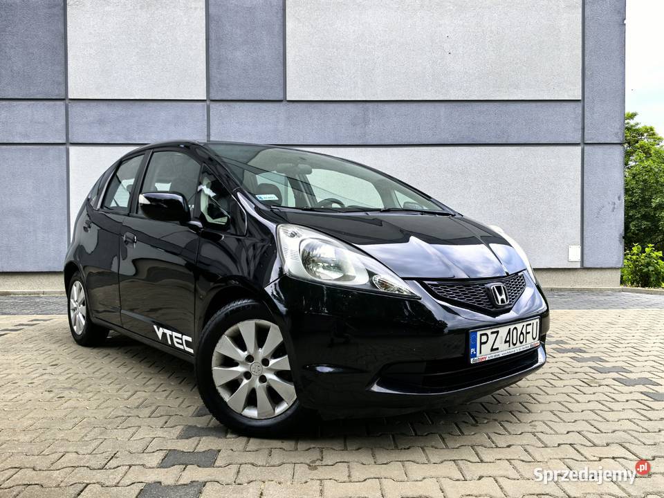 Honda Jazz 14 VTEC 2010 Klima Wspomaganie 1400cm3 Poznań