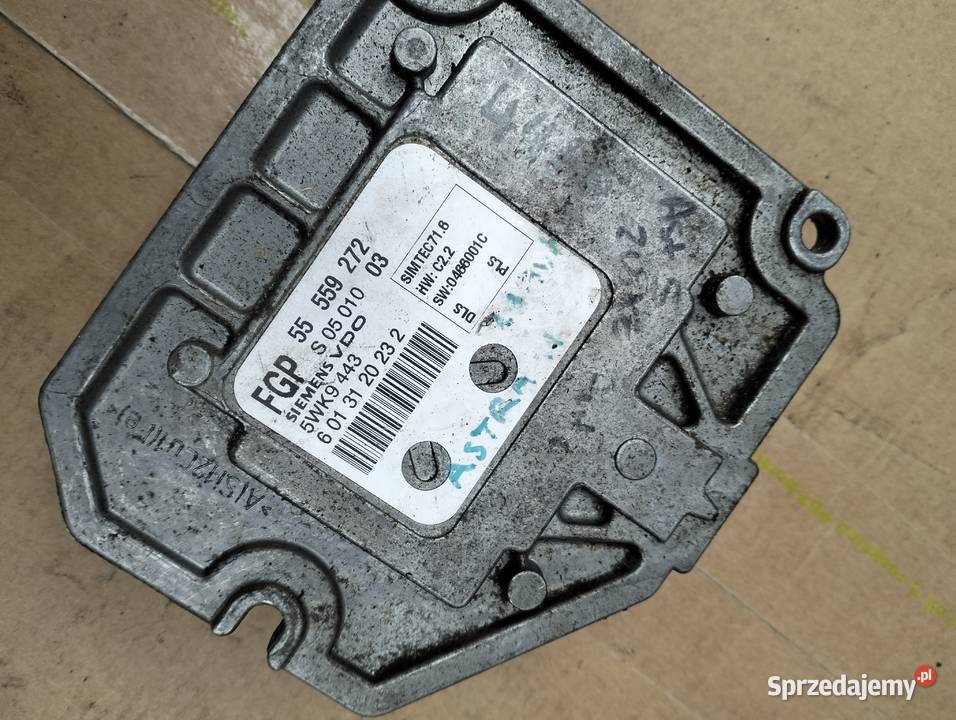 Vectra c z18xe sterownik silnika Krzątka