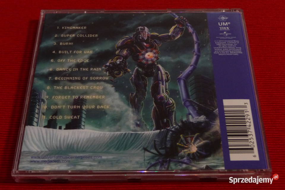 Megadeth Super Collider CD Lublin sprzedam