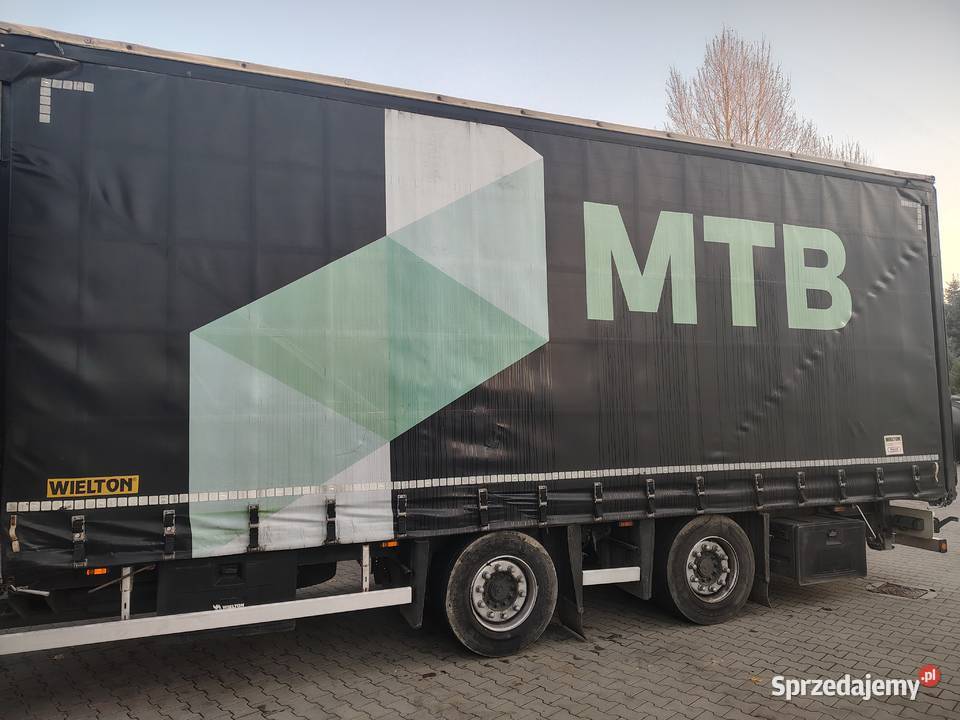 Przyczepa tandem wielton firanka Łopuszno