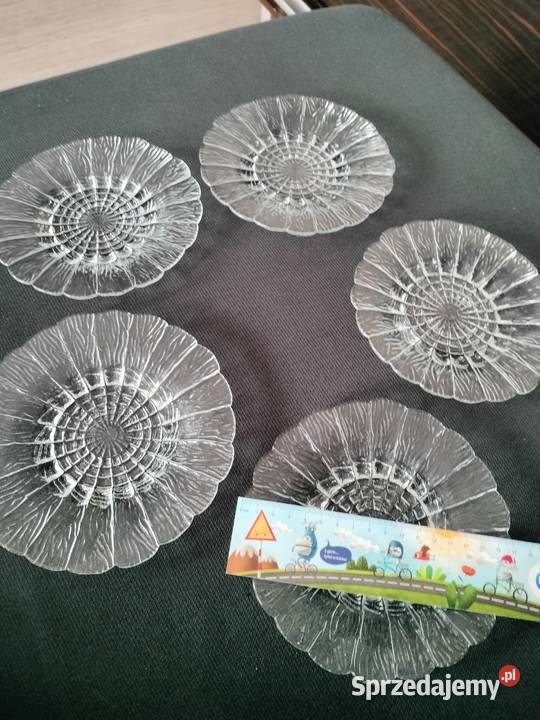 Komplet 5 talerzyki kora Ząbkowice Choszczno