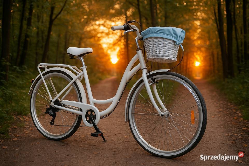 ROWER DAMSKI BŁĘKITNY MIEJSKI 28 SHIMANO LEKKA Skawina sprzedam