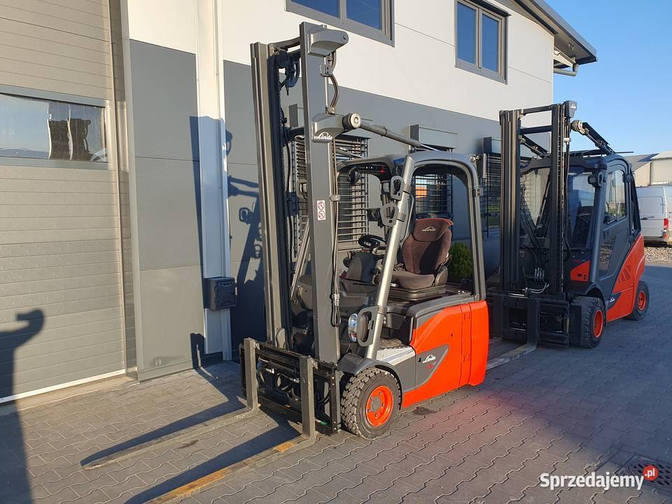 Wózek widłowy LINDE E16C 2020r OKAZJA Przesuw małopolskie sprzedam