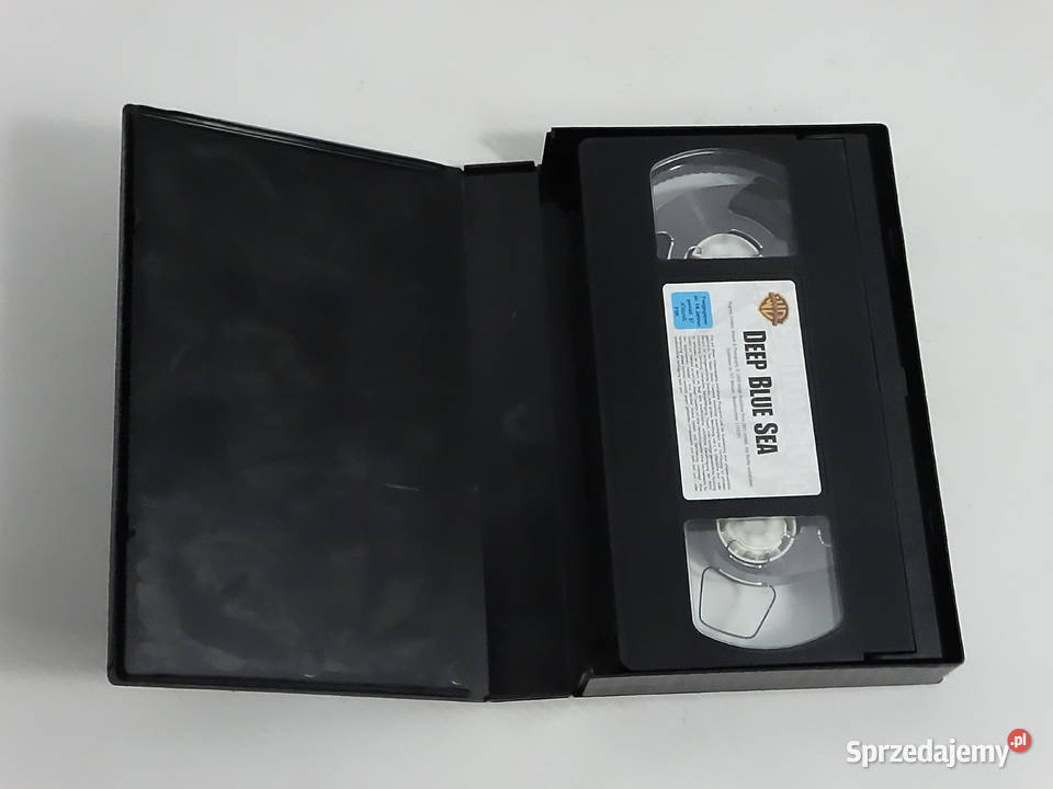 Kasa VHS Piekielna głębia Deep Blue Sea Wydanie VHS Filmy Biłgoraj