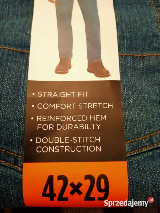 JEANSY MĘSKIE KIRKLAND USA W42 L29 PAS110
