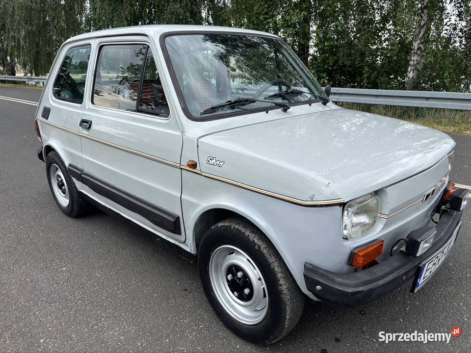 Fiat 126 A1 P4 szary Zgierz