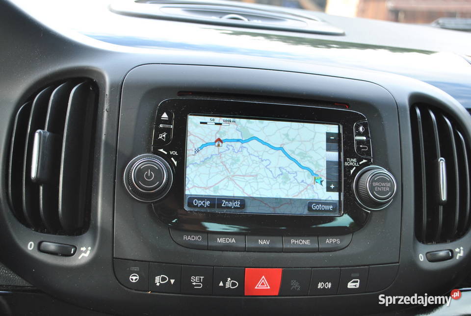 FIAT 500L Treking 2017r Navi Alu 17 Bezwypadkowy Rok produkcji 2017 Orzesze