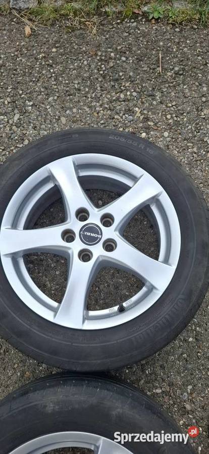 Alufelgi Borbet 5x108 Ford Peugeot Citron 205 55 Koła sprzedam