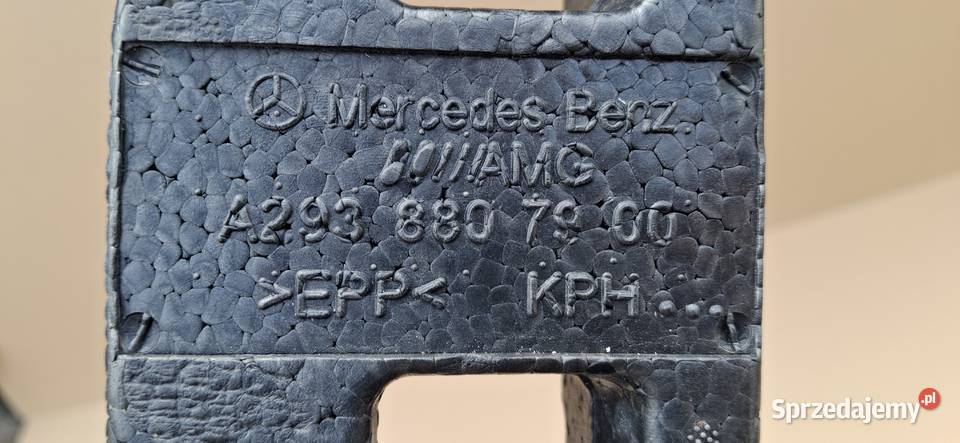 MERCEDES EQC W293 ABSORBER ZDERZAKA PRZÓD AMG lubuskie Bieleń