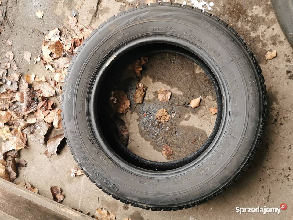 Zimowe Bridgestone 19560R15 ok 6mm parę 60 Łazy