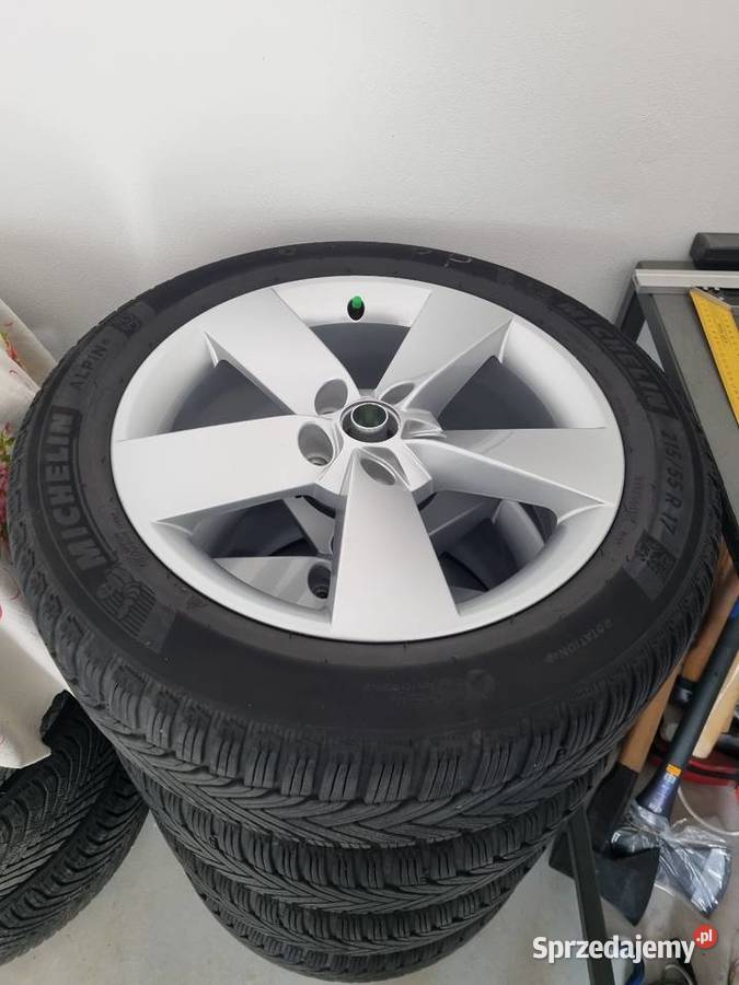 4 koła opony zimowe 17 Skoda Karoq OE nowe ET45 Samochodowe Wierzbica-Kolonia