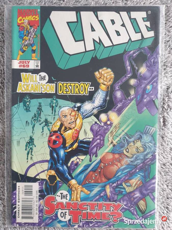 Cable zestaw 7 oryginalnych komiksów Marvel USA Gdynia