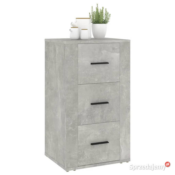 Szafka szarość betonu 40x33x70 materiał mazowieckie Warszawa