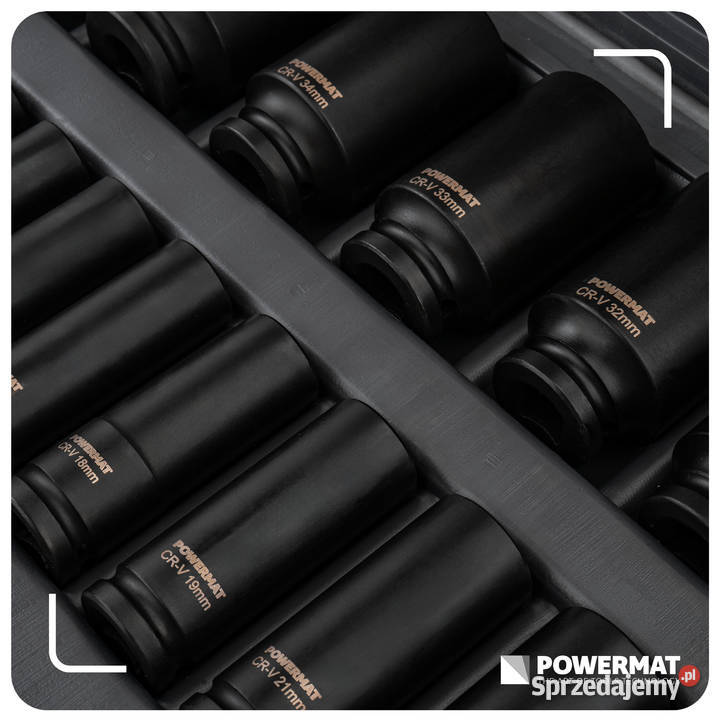 zestaw nasadek udarowych do kluczy 1038mm hex 20 Katowice