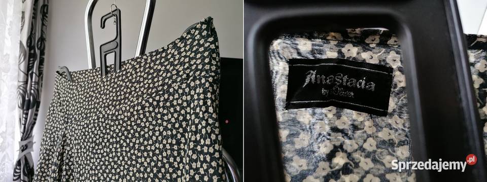 ASYMETRYCZNA SPÓDNICZKA Z FALBANAMI ANASTACIA