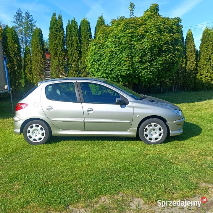 Peugeot 206 14 8v klima 128 5 drzwi klima 2007r 1400cm3