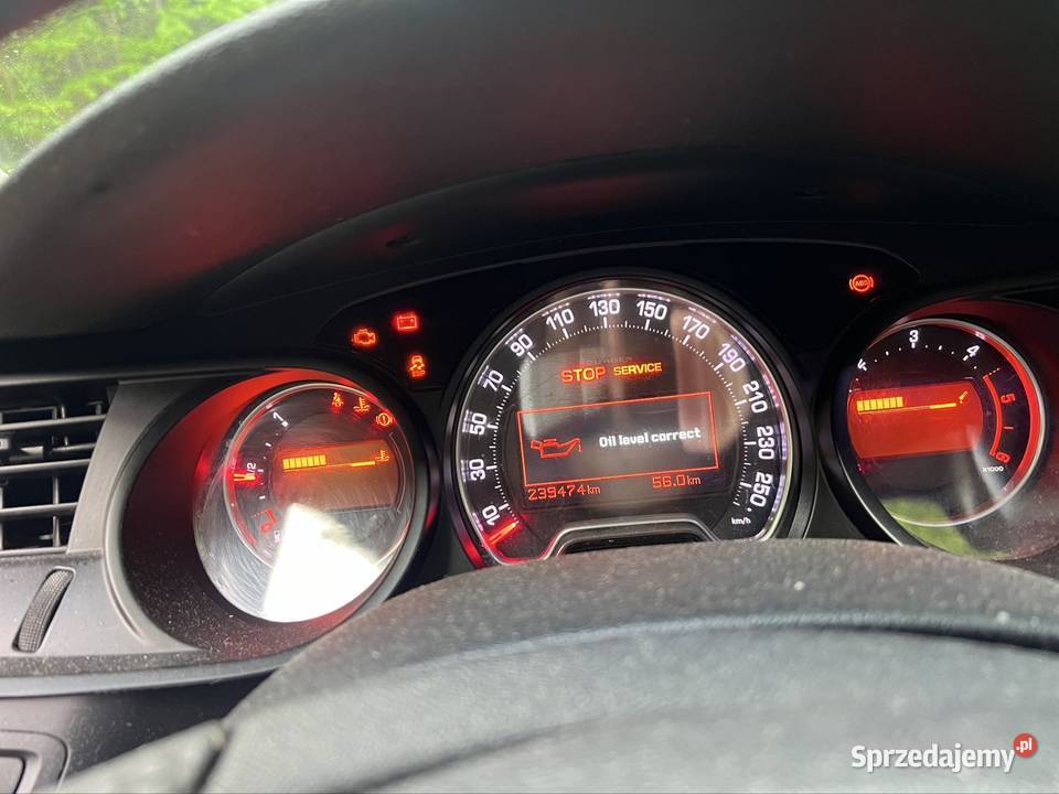 Citroen c5 x7 16 hdi oszczędny gradobiciu