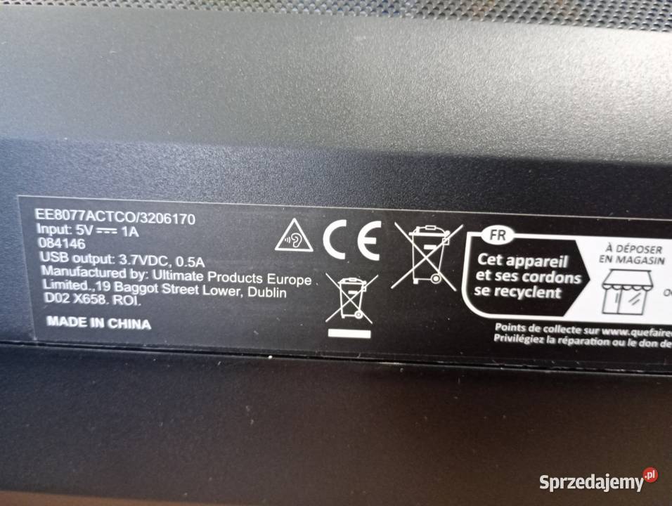 Głośnik Intempo Boombox 20W LOMBARDi podkarpackie Rzeszów sprzedam