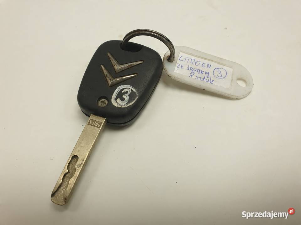 Citroen Berlingo Jumpy Saxo KLUCZYK oryginał Janów
