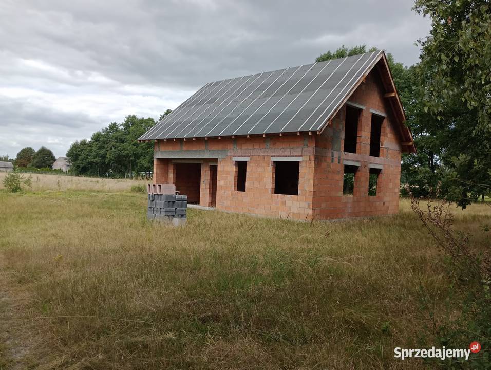 Dom w stanie surowym 136m2 Nowy Olesiec Dz wielkopolskie